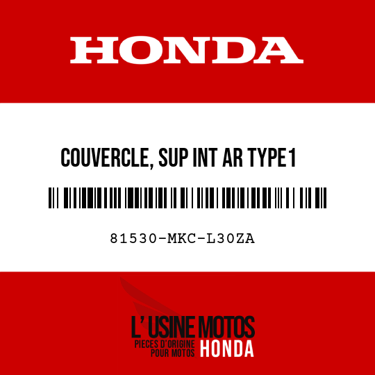 image de 81530-MKC-L30ZA COUVERCLE, SUP INT AR TYPE1