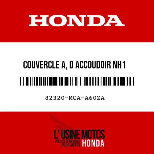 image de 82320-MCA-A60ZA COUVERCLE A, D ACCOUDOIR NH1 