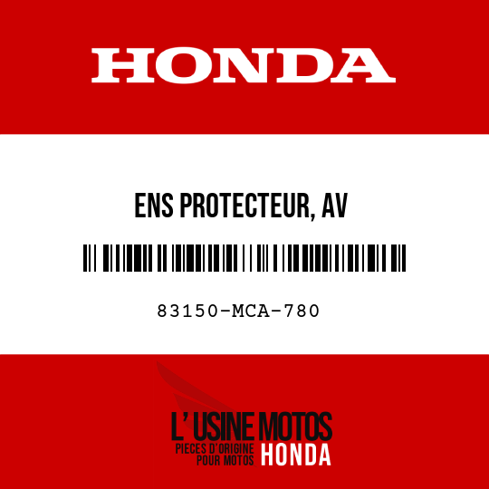 image de 83150-MCA-780 ENS PROTECTEUR, AV