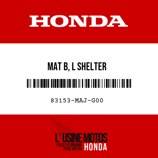 image de 83153-MAJ-G00 MAT B, L SHELTER