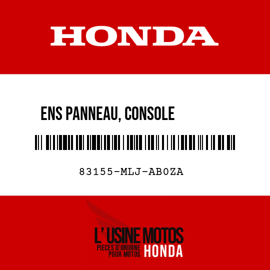 image de 83155-MLJ-AB0ZA ENS PANNEAU, CONSOLE         CENTRALE D (WL) TYPE1