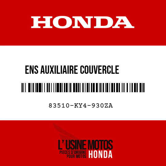 image de 83510-KY4-930ZA ENS AUXILIAIRE COUVERCLE     LATERAL D (WL) NH1/TYPE7 