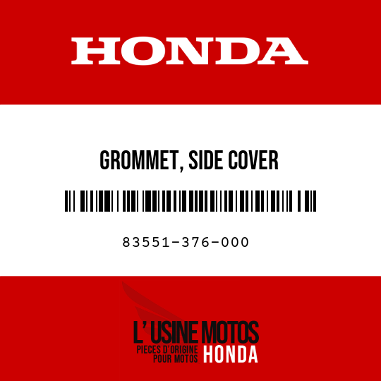 image de 83551-376-000 GROMMET, SIDE COVER