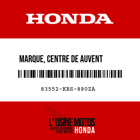 image de 83552-KBS-880ZA MARQUE, CENTRE DE AUVENT      SUPERIEUR TYPE1