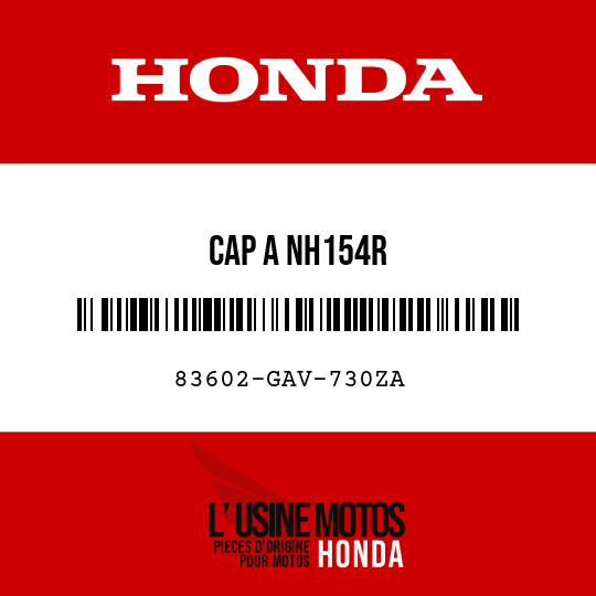 image de 83602-GAV-730ZA CAP A NH154R