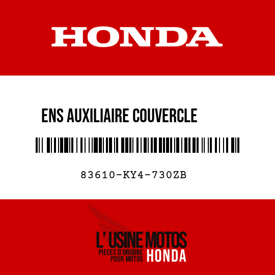 image de 83610-KY4-730ZB ENS AUXILIAIRE COUVERCLE     LATERAL G (WL) NH250/PB137/6 
