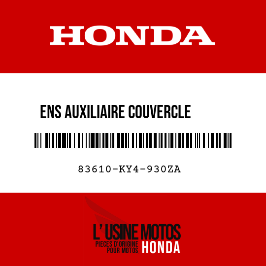 image de 83610-KY4-930ZA ENS AUXILIAIRE COUVERCLE     LATERAL G (WL) NH1/TYPE7 