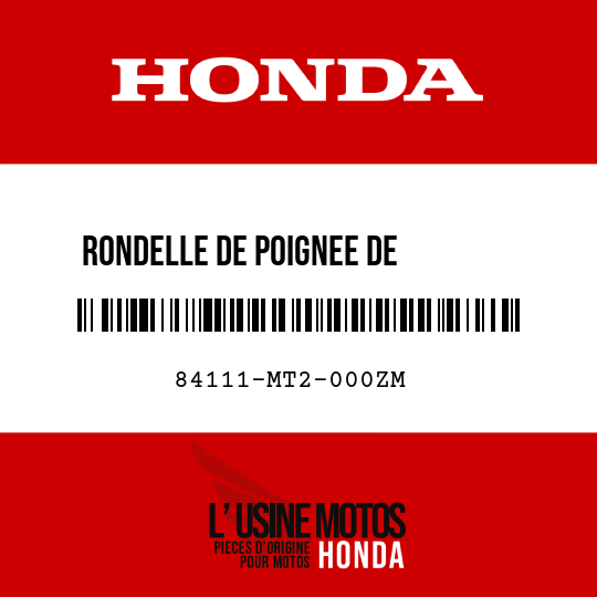 image de 84111-MT2-000ZM RONDELLE DE POIGNEE DE        PASSAGER AV TYPE10 