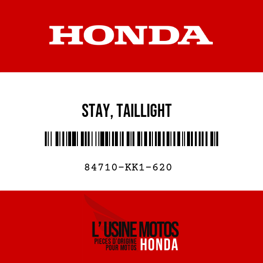image de 84710-KK1-620 STAY, TAILLIGHT