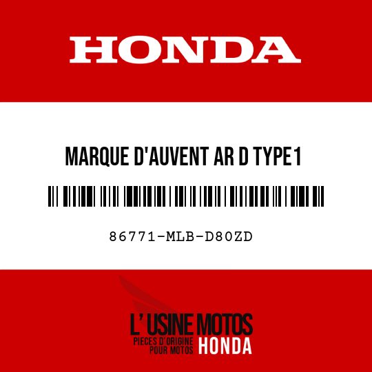 image de 86771-MLB-D80ZD MARQUE D'AUVENT AR D TYPE1