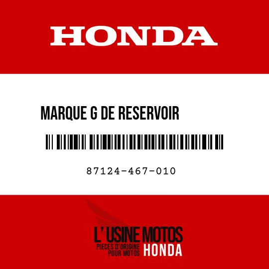 image de 87124-467-010 MARQUE G DE RESERVOIR        D'ESSENCE (AM)
