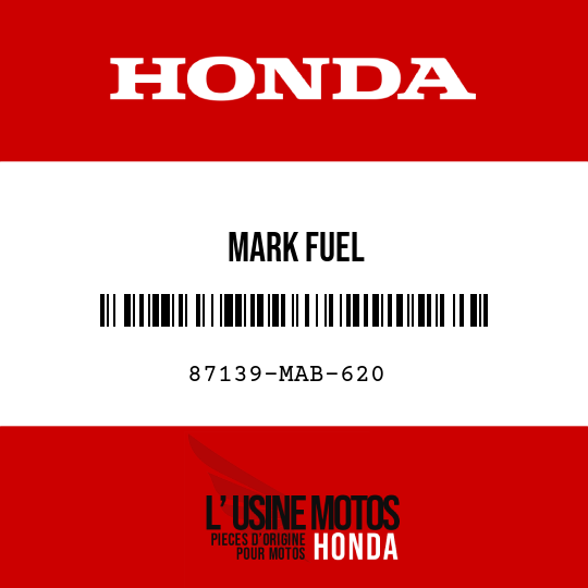 image de 87139-MAB-620 MARK FUEL
