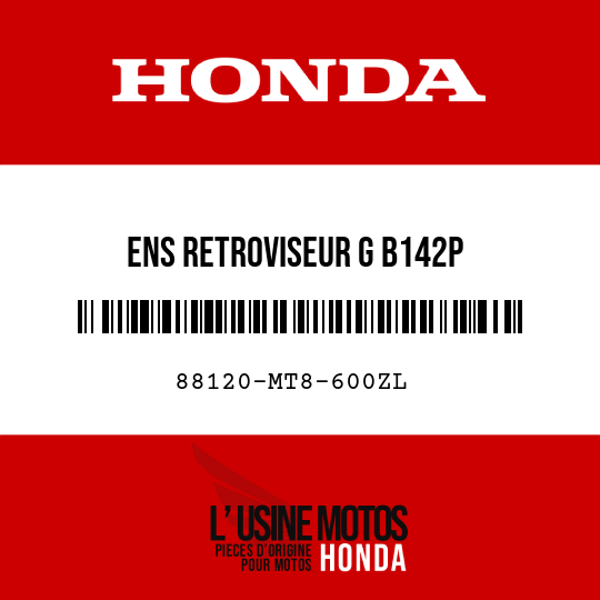 image de 88120-MT8-600ZL ENS RETROVISEUR G B142P 