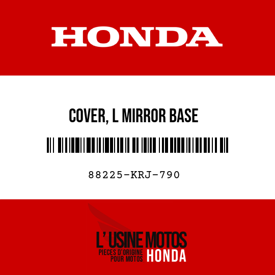 image de 88225-KRJ-790 COVER, L MIRROR BASE
