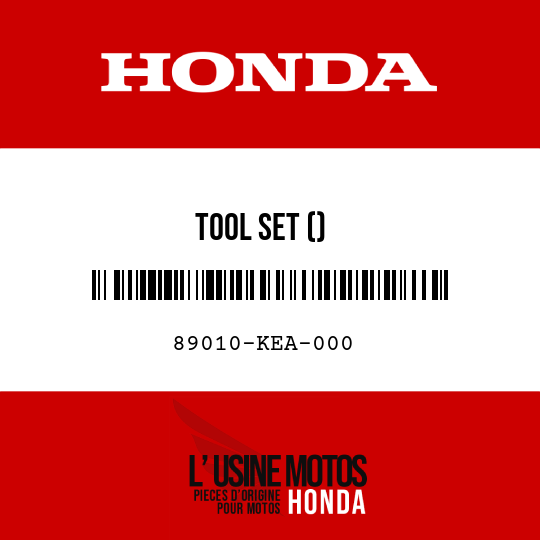 image de 89010-KEA-000 TOOL SET ()