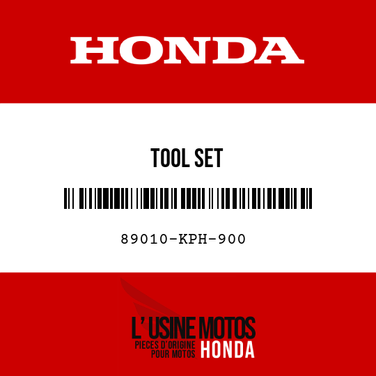 image de 89010-KPH-900 TOOL SET