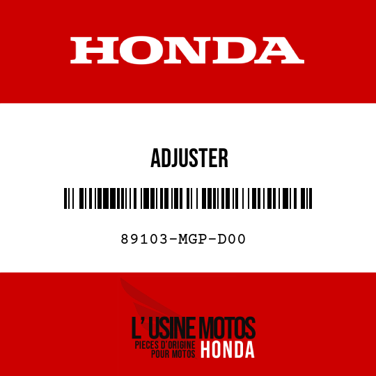 image de 89103-MGP-D00 ADJUSTER