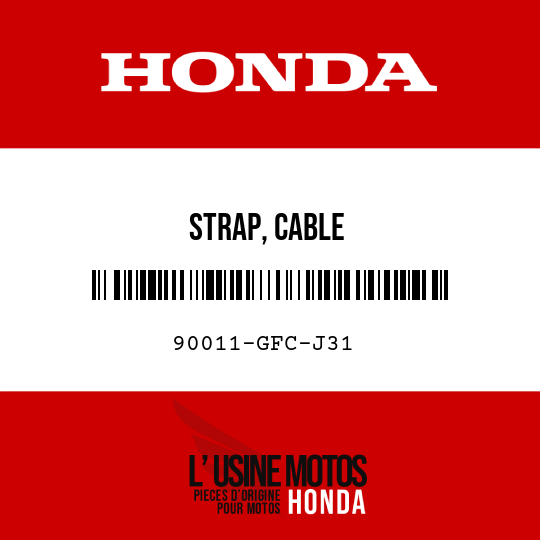 image de 90011-GFC-J31 STRAP, CABLE