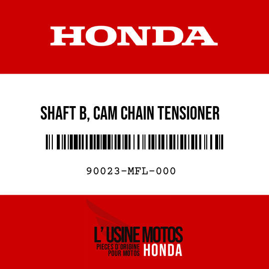 image de 90023-MFL-000 SHAFT B, CAM CHAIN TENSIONER