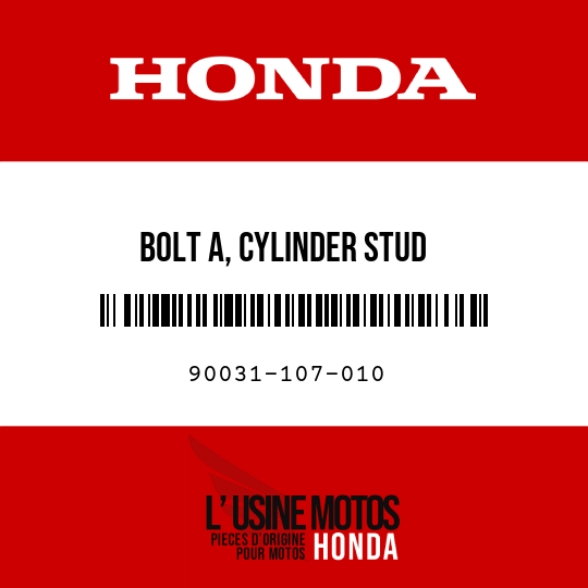 image de 90031-107-010 BOLT A, CYLINDER STUD