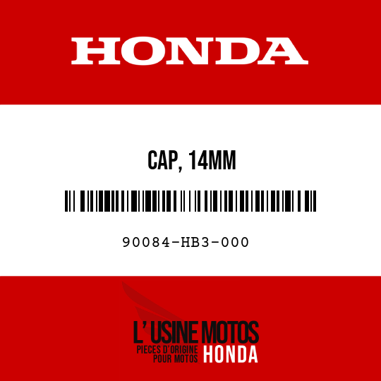 image de 90084-HB3-000 CAP, 14MM