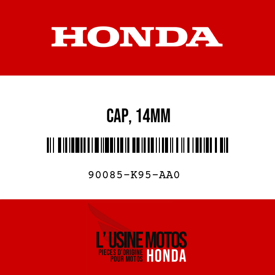 image de 90085-K95-AA0 CAP, 14MM
