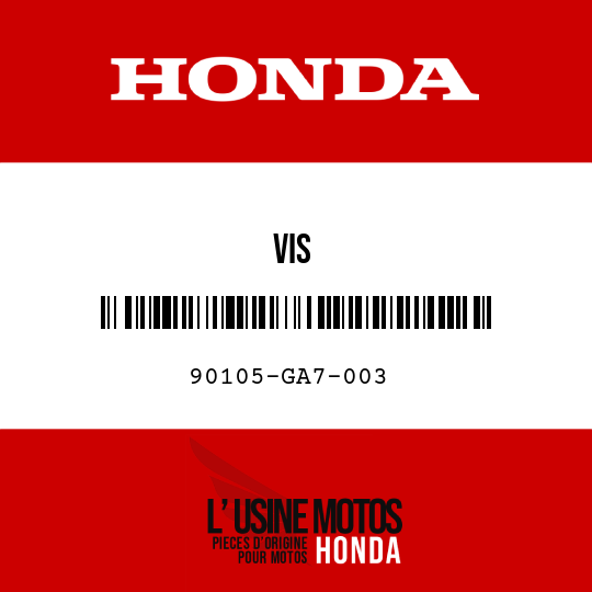 image de 90105-GA7-003 VIS