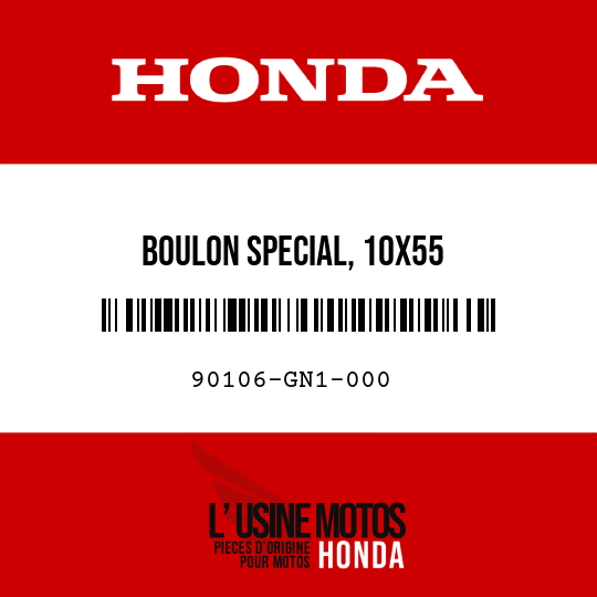image de 90106-GN1-000 BOULON SPECIAL, 10X55