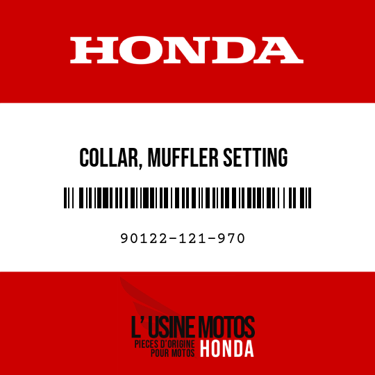 image de 90122-121-970 COLLAR, MUFFLER SETTING