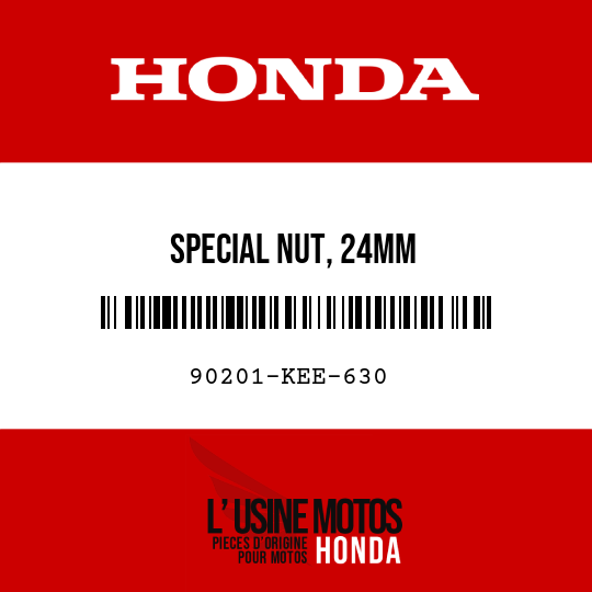 image de 90201-KEE-630 SPECIAL NUT, 24MM