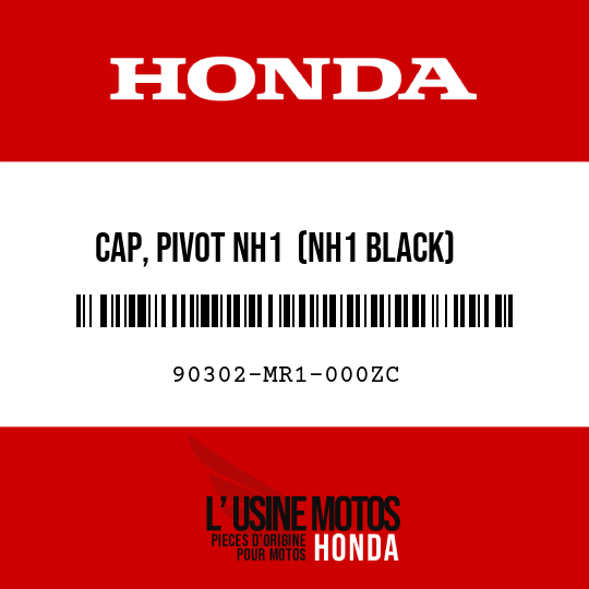 image de 90302-MR1-000ZC CAP, PIVOT NH1  (NH1 BLACK)