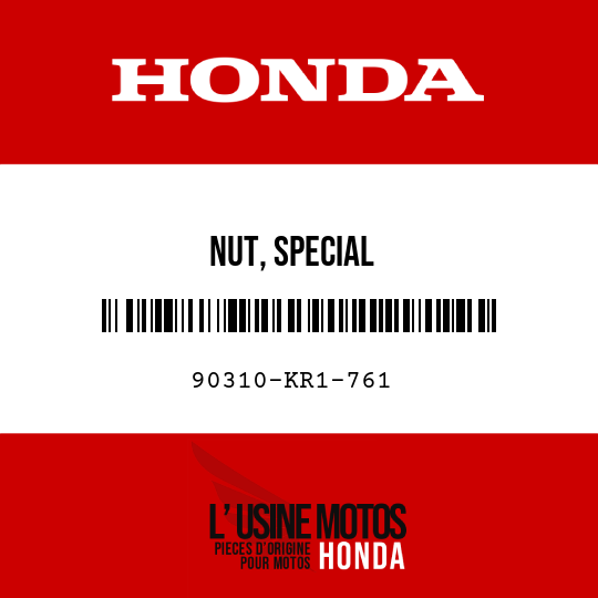image de 90310-KR1-761 NUT, SPECIAL