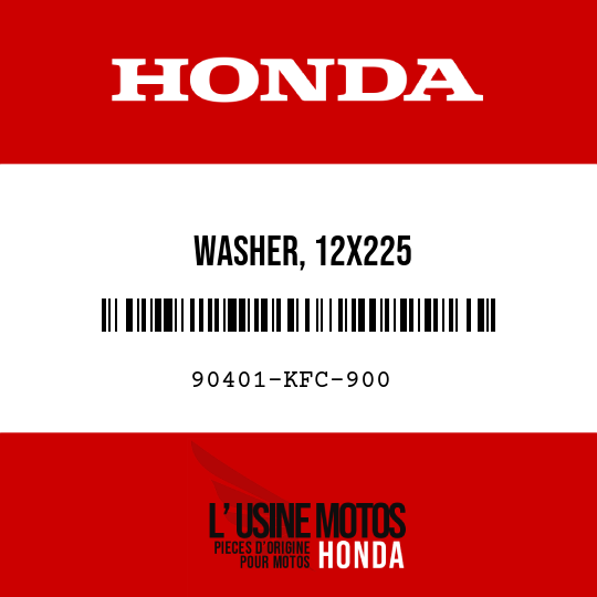 image de 90401-KFC-900 WASHER, 12X225