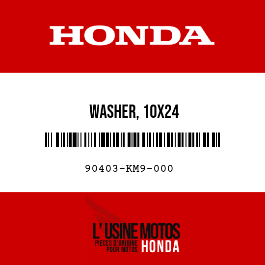 image de 90403-KM9-000 WASHER, 10X24