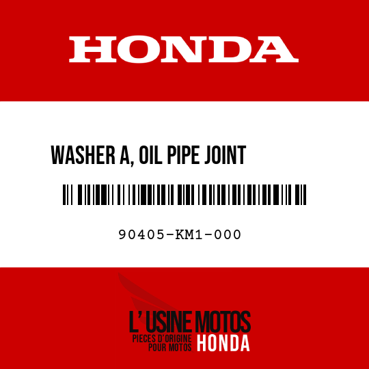 image de 90405-KM1-000 WASHER A, OIL PIPE JOINT      SEALING