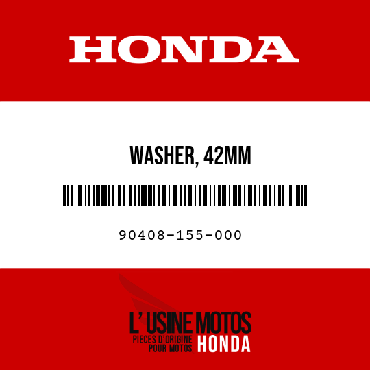 image de 90408-155-000 WASHER, 42MM