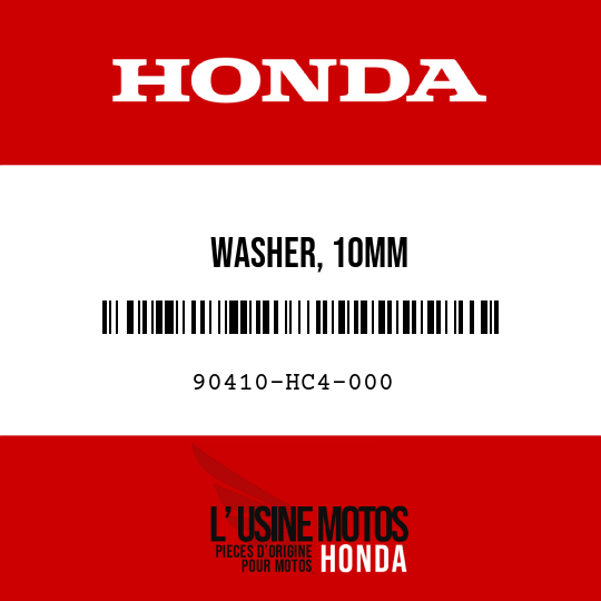 image de 90410-HC4-000 WASHER, 10MM