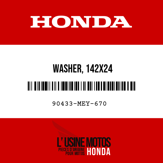 image de 90433-MEY-670 WASHER, 142X24