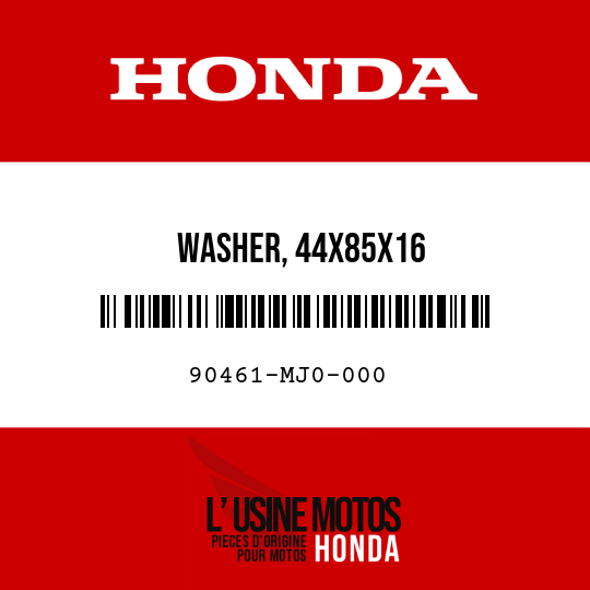 image de 90461-MJ0-000 WASHER, 44X85X16