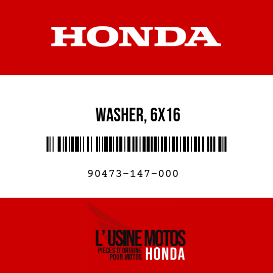 image de 90473-147-000 WASHER, 6X16
