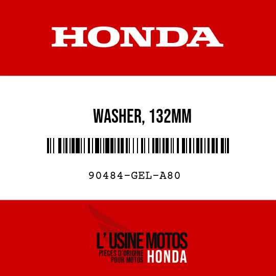 image de 90484-GEL-A80 WASHER, 132MM