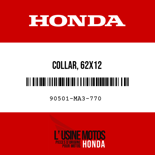 image de 90501-MA3-770 COLLAR, 62X12