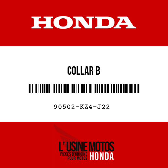 image de 90502-KZ4-J22 COLLAR B