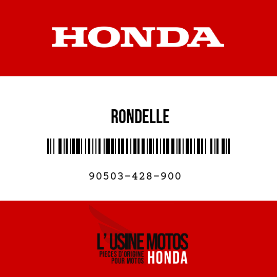 image de 90503-428-900 RONDELLE