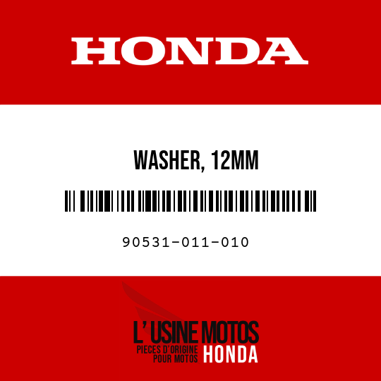 image de 90531-011-010 WASHER, 12MM