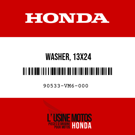 image de 90533-VM6-000 WASHER, 13X24