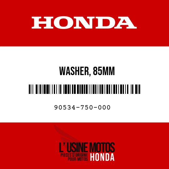 image de 90534-750-000 WASHER, 85MM