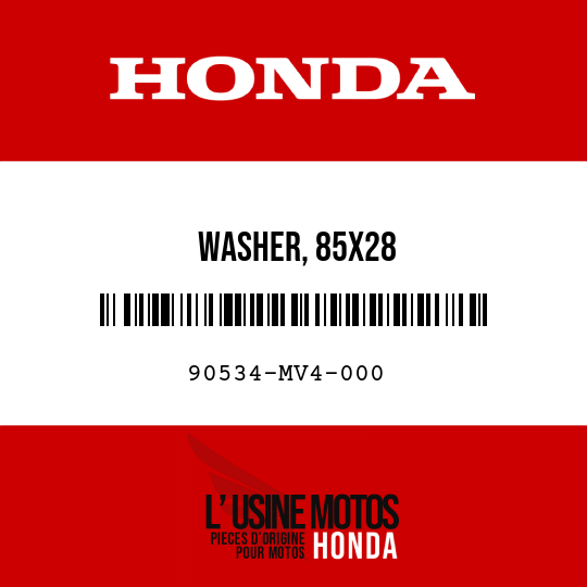 image de 90534-MV4-000 WASHER, 85X28