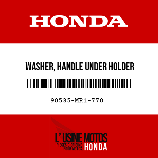 image de 90535-MR1-770 WASHER, HANDLE UNDER HOLDER