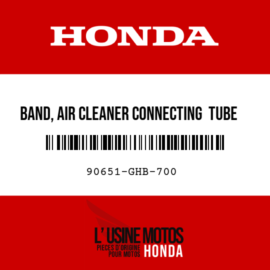 image de 90651-GHB-700 BAND, AIR CLEANER CONNECTING  TUBE (54)